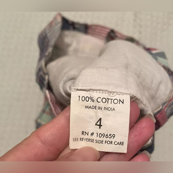 PINK PINEAPPLE multicolored multicolor plaid button front mini skirt 4 Small S - Picture 6 of 6